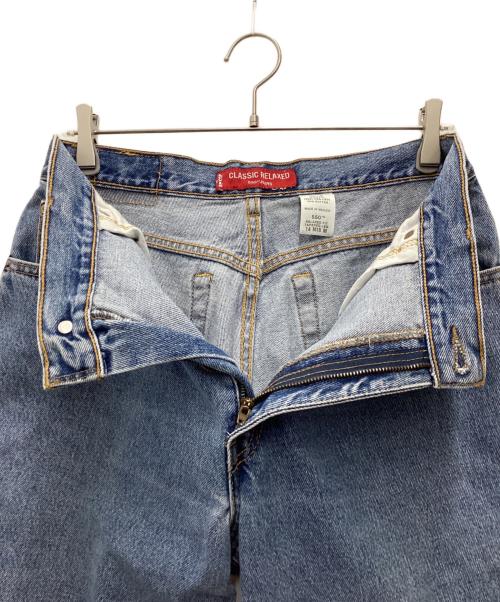 LEVI'S（リーバイス）LEVI'S (リーバイス) デニムパンツ 550 ボタン裏230 ネイビー サイズ:SIZE Mの古着・服飾アイテム