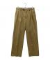 AURALEE（オーラリー）の古着「WASHED HEAVY CHINO SLACKS」｜ベージュ