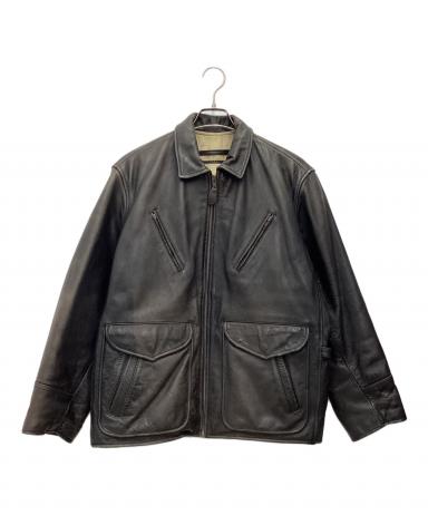 中古・古着通販】CHEVIGNON (シェビニオン) レザージャケット ブラック