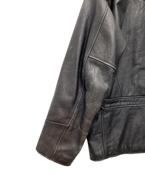 CHEVIGNON（シェビニオン）CHEVIGNON (シェビニオン) レザージャケット ブラック サイズ:SIZE Mの古着・服飾アイテム