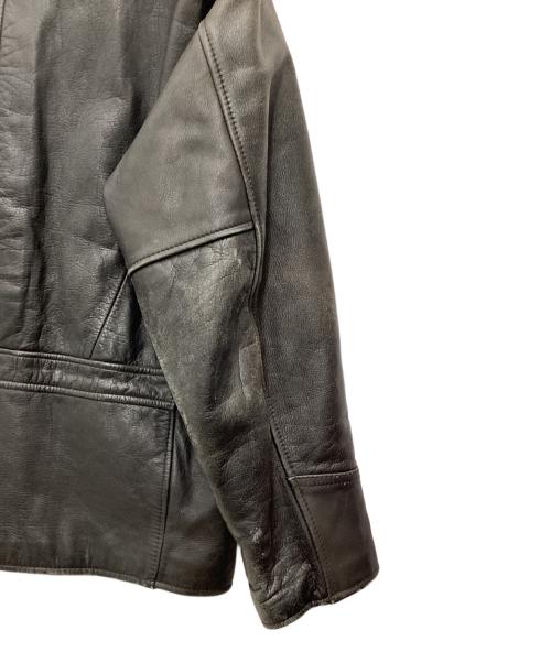 CHEVIGNON（シェビニオン）CHEVIGNON (シェビニオン) レザージャケット ブラック サイズ:SIZE Mの古着・服飾アイテム