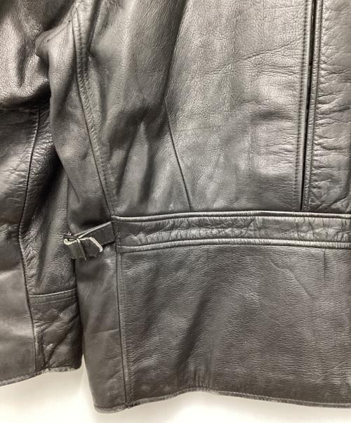 CHEVIGNON（シェビニオン）CHEVIGNON (シェビニオン) レザージャケット ブラック サイズ:SIZE Mの古着・服飾アイテム