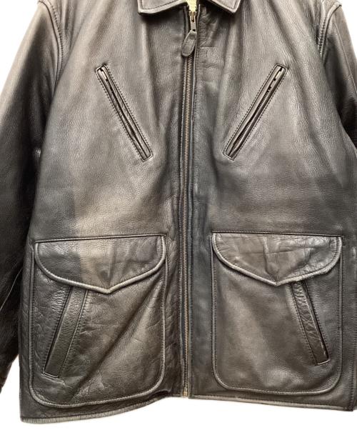 CHEVIGNON（シェビニオン）CHEVIGNON (シェビニオン) レザージャケット ブラック サイズ:SIZE Mの古着・服飾アイテム