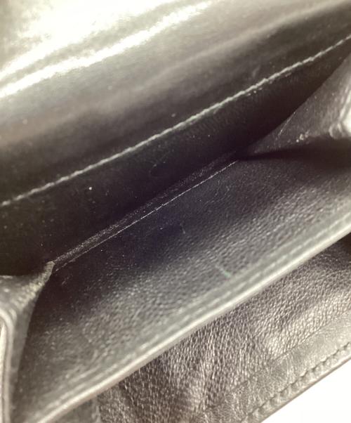 GUCCI（グッチ）GUCCI (グッチ) 2つ折り財布 ブラックの古着・服飾アイテム