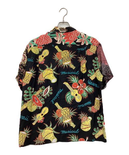 BEAMS（ビームス）BEAMS (ビームス) 半袖シャツ 雷門 ブラック サイズ:SIZE Mの古着・服飾アイテム