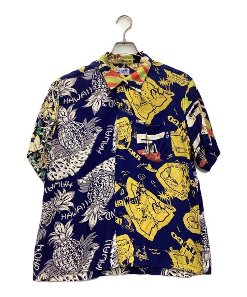 BEAMS（ビームス）BEAMS (ビームス) 半袖シャツ 雷門 ネイビー サイズ:SIZE Mの古着・服飾アイテム