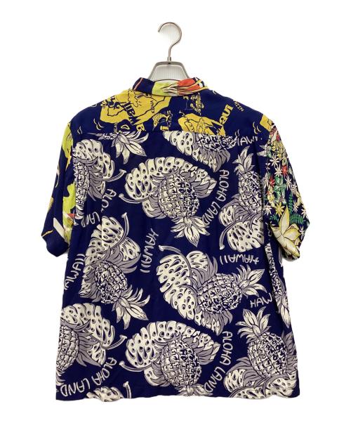 BEAMS（ビームス）BEAMS (ビームス) 半袖シャツ 雷門 ネイビー サイズ:SIZE Mの古着・服飾アイテム