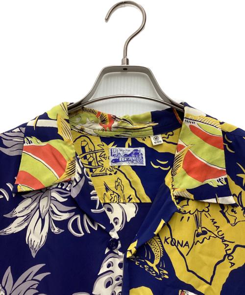 BEAMS（ビームス）BEAMS (ビームス) 半袖シャツ 雷門 ネイビー サイズ:SIZE Mの古着・服飾アイテム