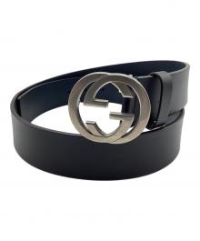 GUCCI（グッチ）の古着「ベルト GGマーモント」｜ブラック