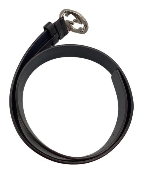 GUCCI（グッチ）GUCCI (グッチ) ベルト GGマーモント ブラックの古着・服飾アイテム