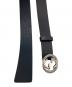 GUCCI (グッチ) ベルト GGマーモント ブラック：28000円