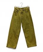 LEVI'Sリーバイス）の古着「デニムパンツ」｜イエロー