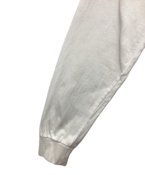 POET MEETS DUBWISE（ポエットミーツダブワイズ）POET MEETS DUBWISE (ポエットミーツダブワイズ) 長袖Tシャツ ホワイト サイズ:SIZE Mの古着・服飾アイテム