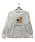 POET MEETS DUBWISE（ポエットミーツダブワイズ）の古着「長袖Tシャツ」｜ホワイト