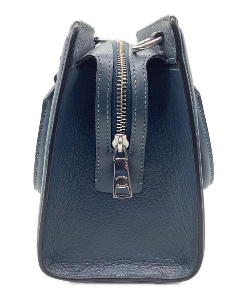 COACH（コーチ）COACH (コーチ) グレース キャリーオール 2WAYバッグ ネイビーの古着・服飾アイテム