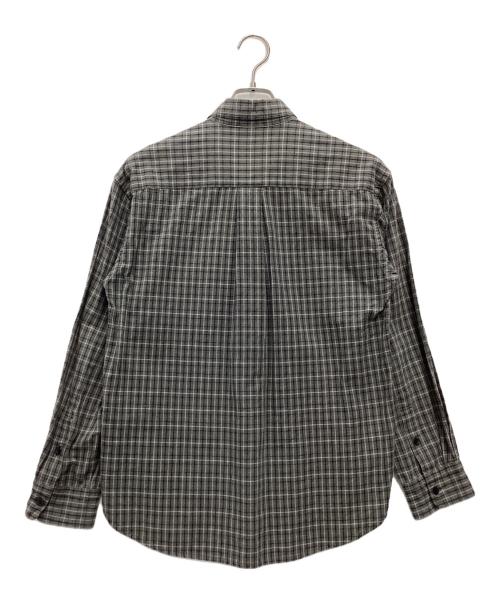 Snow peak（スノーピーク）snow peak (スノーピーク) チェックシャツ グレー サイズ:SIZE Sの古着・服飾アイテム