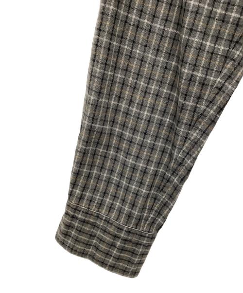 Snow peak（スノーピーク）snow peak (スノーピーク) チェックシャツ グレー サイズ:SIZE Sの古着・服飾アイテム