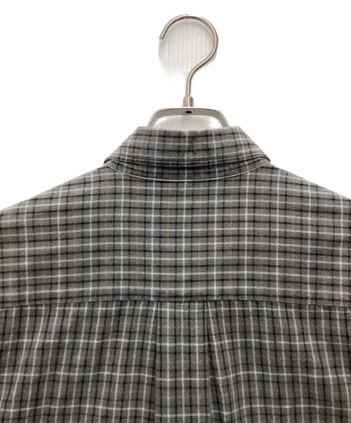 Snow peak（スノーピーク）snow peak (スノーピーク) チェックシャツ グレー サイズ:SIZE Sの古着・服飾アイテム