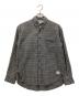 snow peak（スノーピーク）の古着「チェックシャツ」｜グレー