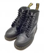 Dr.Martensドクターマーチン）の古着「ガードパネルレザーレースアップブーツ」｜ブラック