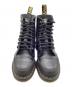 Dr.Martens (ドクターマーチン) ガードパネルレザーレースアップブーツ ブラック サイズ:SIZE 24cm：11000円