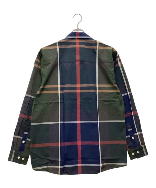 Barbour（バブアー）Barbour (バブアー) ラージ タータン チェック レギュラーカラー シャツ オリーブ サイズ:SIZE 40 未使用品の古着・服飾アイテム