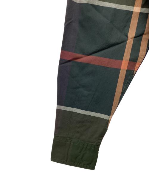 Barbour（バブアー）Barbour (バブアー) ラージ タータン チェック レギュラーカラー シャツ オリーブ サイズ:SIZE 40 未使用品の古着・服飾アイテム