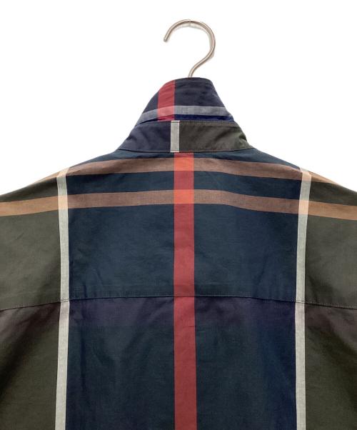Barbour（バブアー）Barbour (バブアー) ラージ タータン チェック レギュラーカラー シャツ オリーブ サイズ:SIZE 40 未使用品の古着・服飾アイテム
