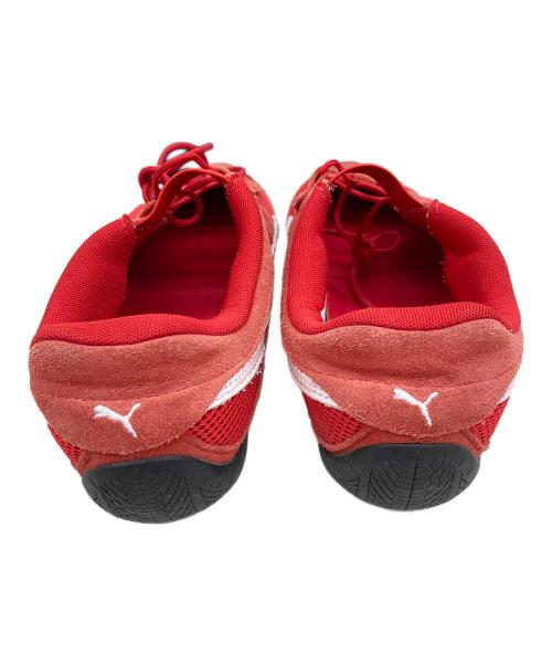 PUMA（プーマ）PUMA (プーマ) ローカットスニーカー レッド サイズ:24の古着・服飾アイテム