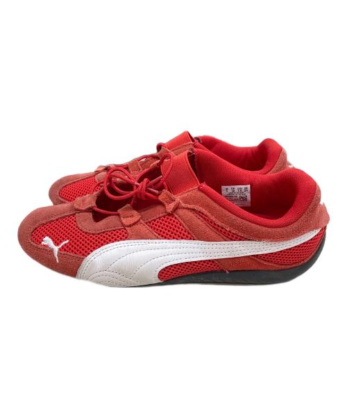 PUMA（プーマ）PUMA (プーマ) ローカットスニーカー レッド サイズ:24の古着・服飾アイテム