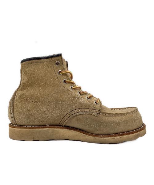 RED WING（レッドウィング）RED WING (レッドウィング) エンジニアブーツ 90s 四角犬タグ ベージュ サイズ:推定SIZE 23cmの古着・服飾アイテム
