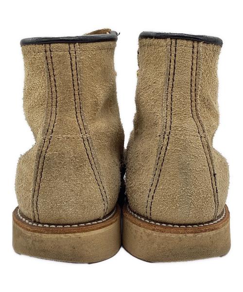 RED WING（レッドウィング）RED WING (レッドウィング) エンジニアブーツ 90s 四角犬タグ ベージュ サイズ:推定SIZE 23cmの古着・服飾アイテム