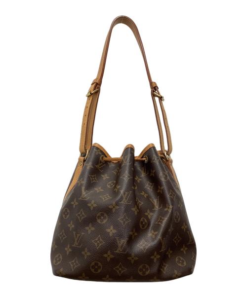 LOUIS VUITTON（ルイ ヴィトン）LOUIS VUITTON (ルイ ヴィトン) プチノエ ショルダーバッグ モノグラム ブラウン サイズ:-の古着・服飾アイテム