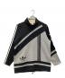 adidas（アディダス）の古着「90sハイネックスウェット デサントタグ」｜グレー×ブラック