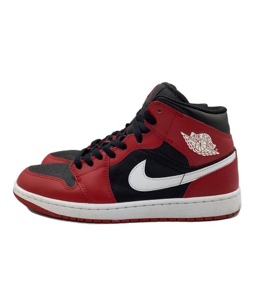 NIKE（ナイキ）NIKE (ナイキ) Air Jordan 1 Mid レッド×ブラック サイズ:SIZE 28cmの古着・服飾アイテム