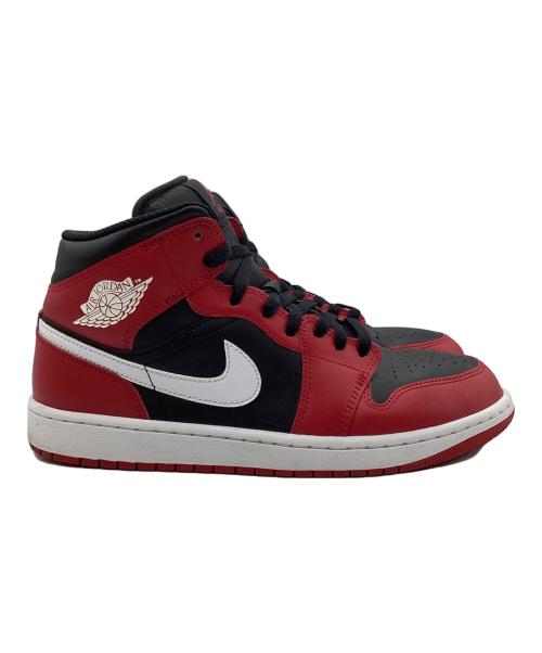 NIKE（ナイキ）NIKE (ナイキ) Air Jordan 1 Mid レッド×ブラック サイズ:SIZE 28cmの古着・服飾アイテム