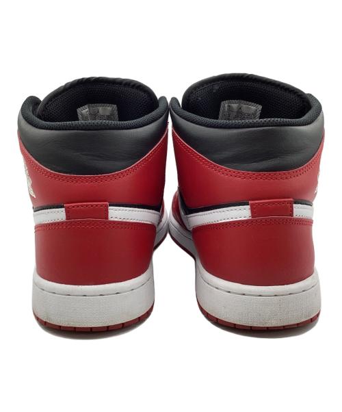 NIKE（ナイキ）NIKE (ナイキ) Air Jordan 1 Mid レッド×ブラック サイズ:SIZE 28cmの古着・服飾アイテム