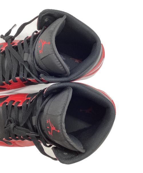 NIKE（ナイキ）NIKE (ナイキ) Air Jordan 1 Mid レッド×ブラック サイズ:SIZE 28cmの古着・服飾アイテム