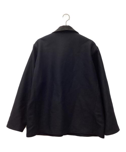 NICENESS（ナイスネス）NICENESS (ナイスネス) INESS ホースライディングメルトンマリンジャケット ネイビー サイズ:SIZE Lの古着・服飾アイテム