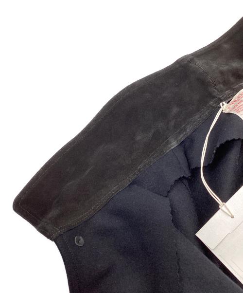 NICENESS（ナイスネス）NICENESS (ナイスネス) INESS ホースライディングメルトンマリンジャケット ネイビー サイズ:SIZE Lの古着・服飾アイテム