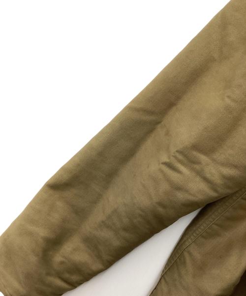 US NAVY（ユーエスネイビー）US NAVY (ユーエスネイビー) 推定40s~ CONTRACT NXsx 65911 デッキジャケット ベージュ サイズ:SIZE 38の古着・服飾アイテム