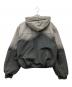 LAGUA GEM (ラグアジェム) GRADATION COTTON HOODIE ブルゾン ブラック サイズ:SIZE Free：8000円