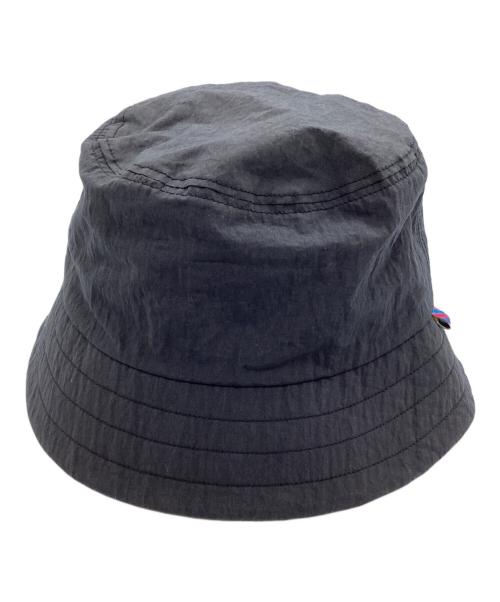 is-ness（イズネス）is-ness (イズネス) SALT SHRINKAGE BUCKET HAT ブラックの古着・服飾アイテム