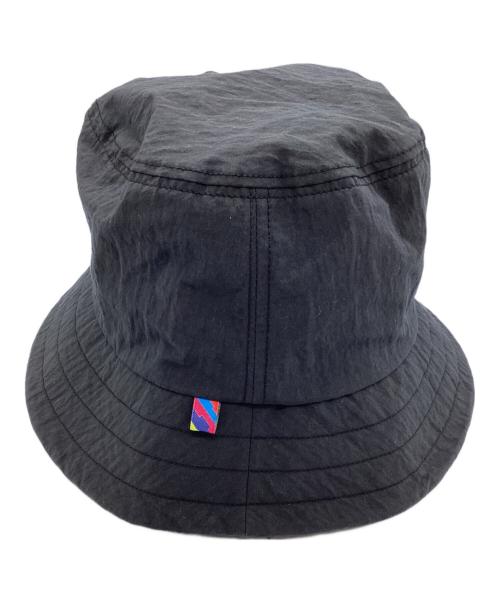 is-ness（イズネス）is-ness (イズネス) SALT SHRINKAGE BUCKET HAT ブラックの古着・服飾アイテム