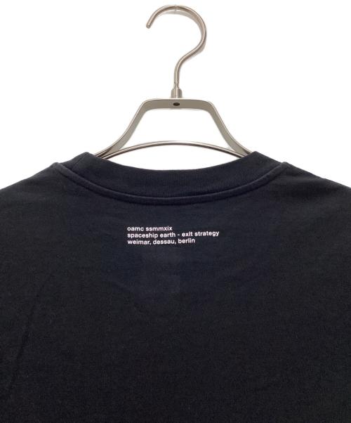 OAMC（オーエーエムシー）OAMC (オーエーエムシー) 半袖カットソー ブラック サイズ:SIZE Sの古着・服飾アイテム
