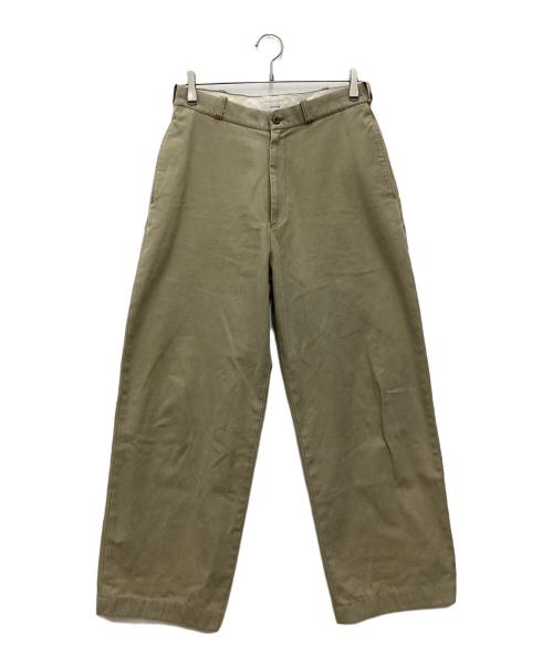 MARKA（マーカ）MARKA (マーカ) オーガニックコットンギャバ U.S.アーミーチノトラウザー ベージュ サイズ:SIZE 1の古着・服飾アイテム