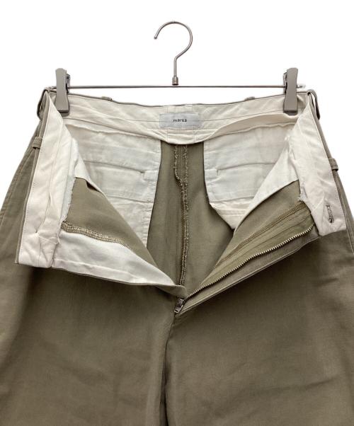 MARKA（マーカ）MARKA (マーカ) オーガニックコットンギャバ U.S.アーミーチノトラウザー ベージュ サイズ:SIZE 1の古着・服飾アイテム