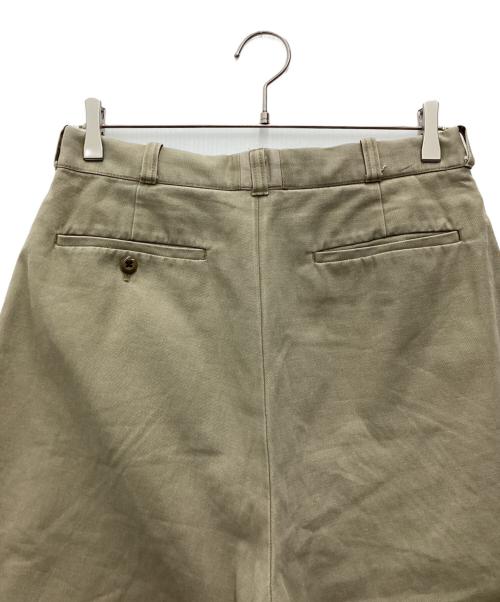 MARKA（マーカ）MARKA (マーカ) オーガニックコットンギャバ U.S.アーミーチノトラウザー ベージュ サイズ:SIZE 1の古着・服飾アイテム