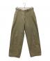MARKA（マーカ）の古着「オーガニックコットンギャバ U.S.アーミーチノトラウザー」｜ベージュ