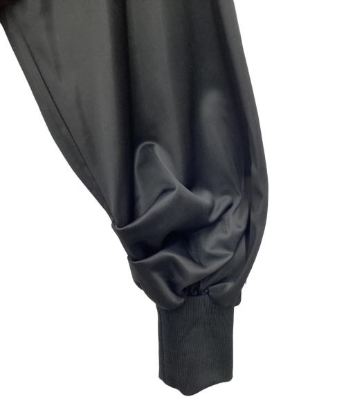 etsinta（エシンタ）etsinta (エシンタ) ナイロントラックボリュームスリーブジャケット ブラック サイズ:SIZE ONEの古着・服飾アイテム